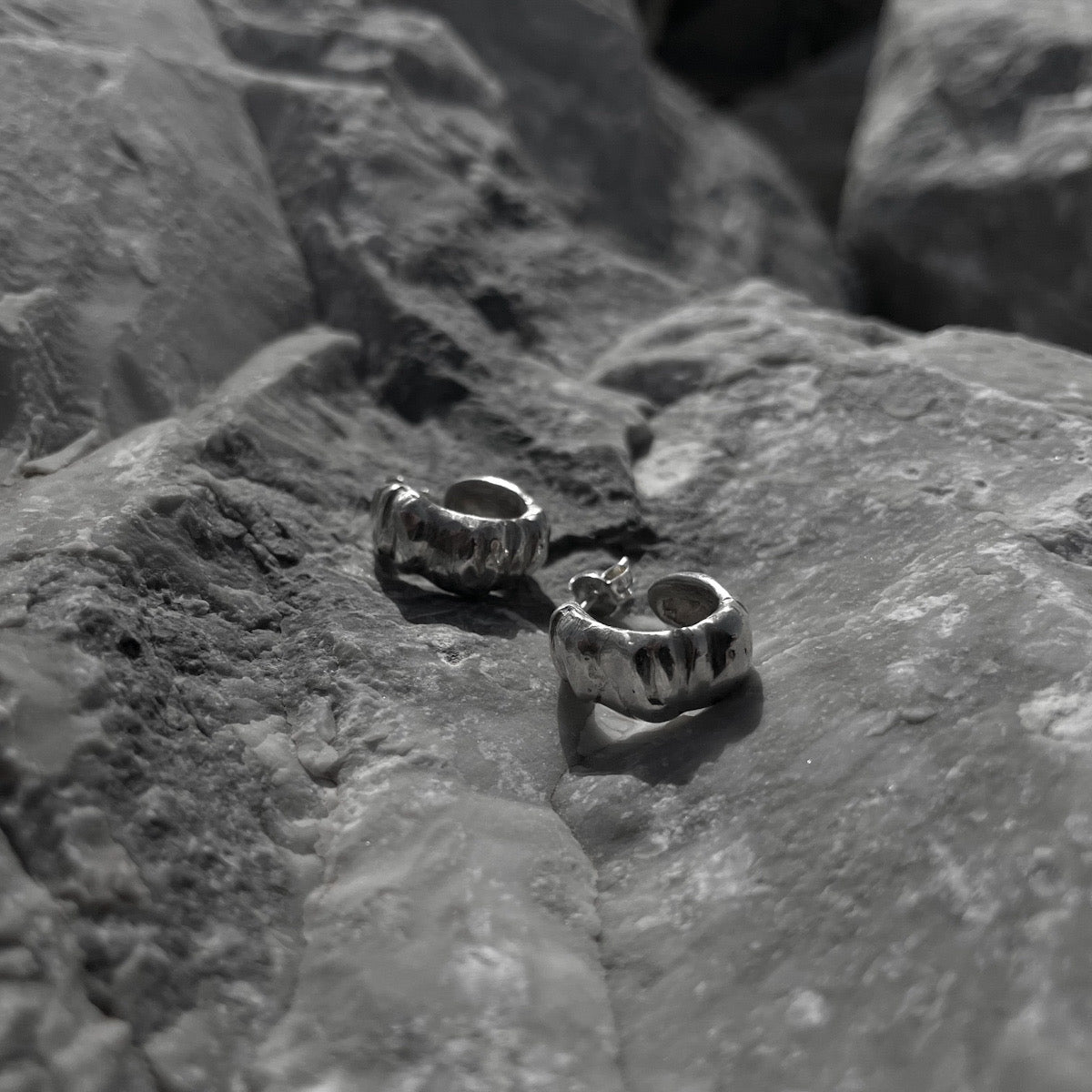 Handmade earrings made of 925 silver