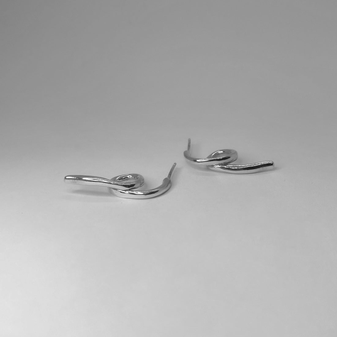 Handmade earrings crafted from sterling silver 925