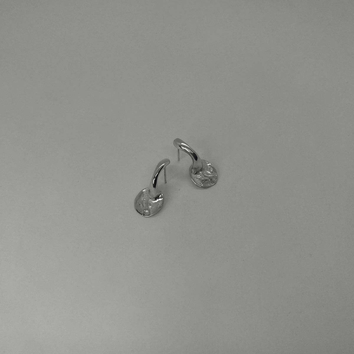 Handmade earrings crafted from sterling silver 925