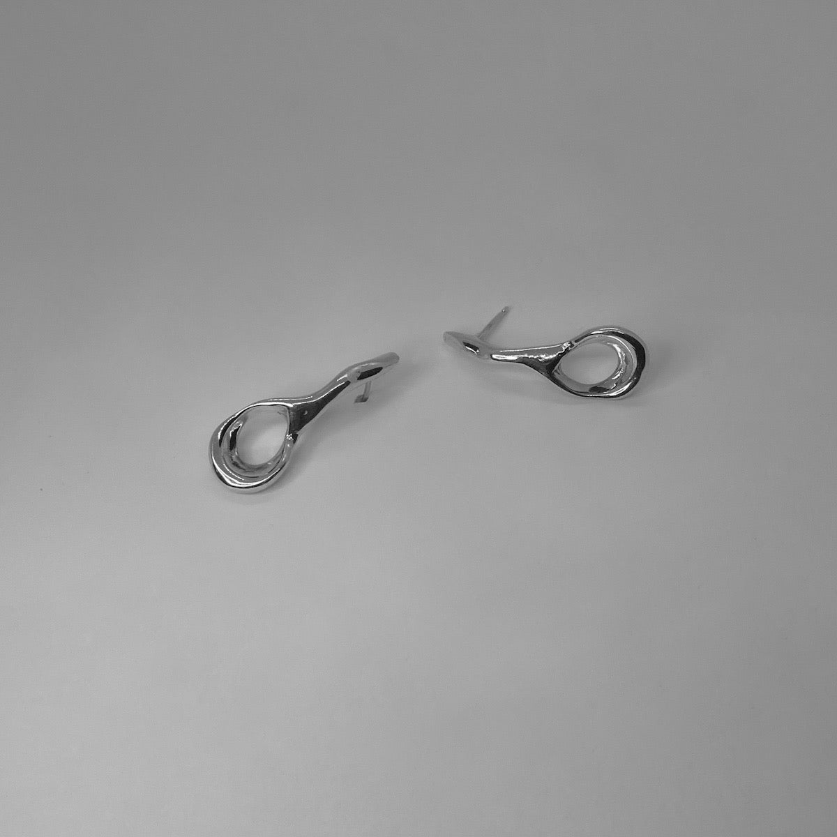 Handmade earrings crafted from sterling silver 925.