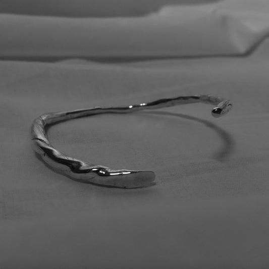 Handmade bracelet crafted from sterling silver 925