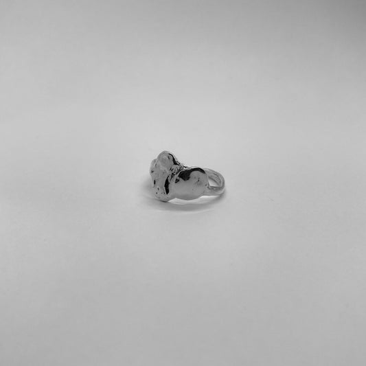 The Venus ring is a handmade piece made of 925 sterling silver