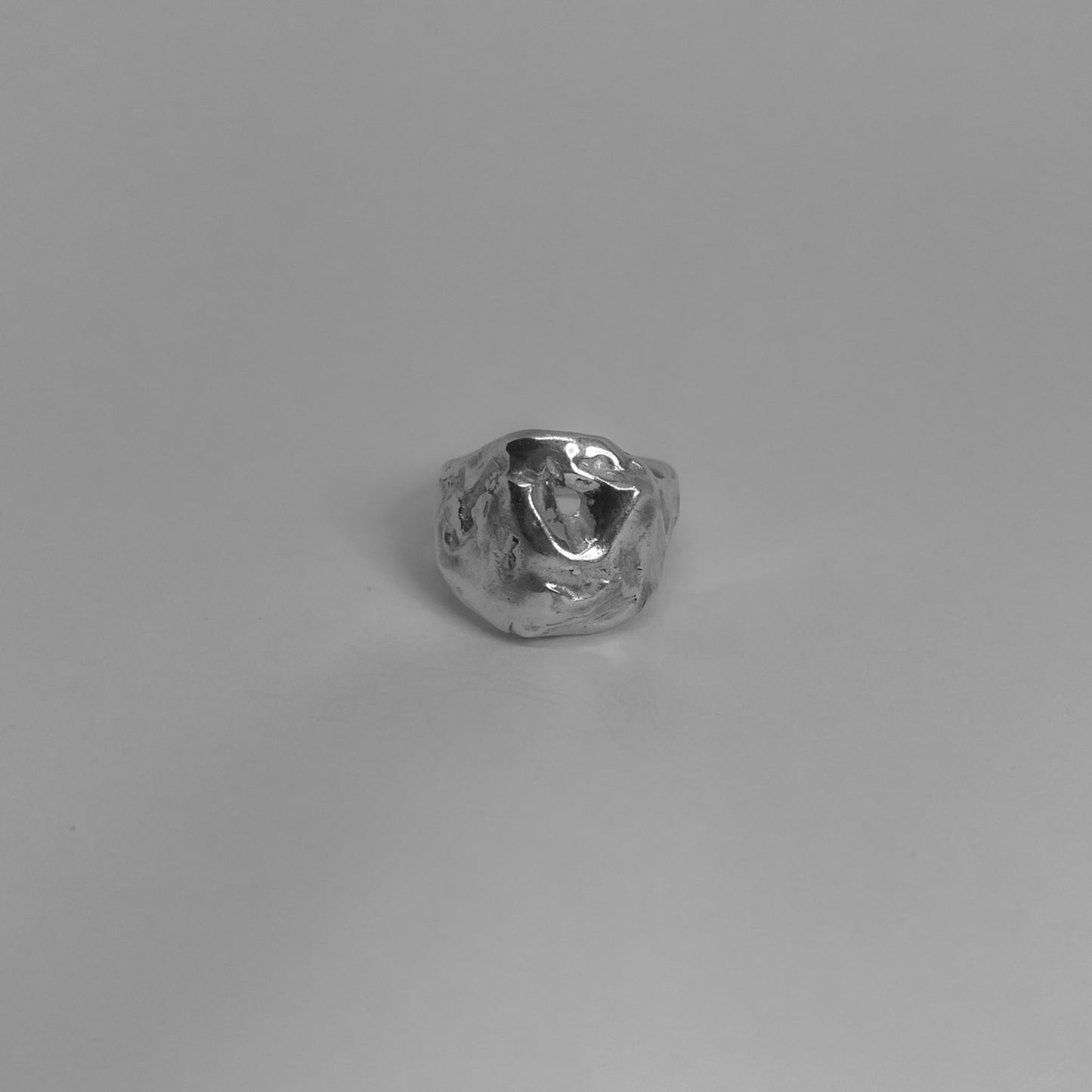 Handcrafted 925 Sterling Silver Ring
Material: 925 Sterling Silver

Size & Fit: Available in sizes 45mm to 62mm. Features an open, adjustable design that can be resized up to 3 sizes for a custom, perfect fit.

Finish: Smooth, polished finish with an organic, raw aesthetic

Craftsmanship: 100% Handcrafted in Greece

Production: Made to order

Shipping: Ships within 5–10 business days

Each piece of jewelry is individually handcrafted and unique. Slight variations may occur, reflecting the artisanal process 